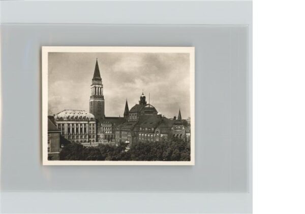 Kiel Rathaus und Stadttheater