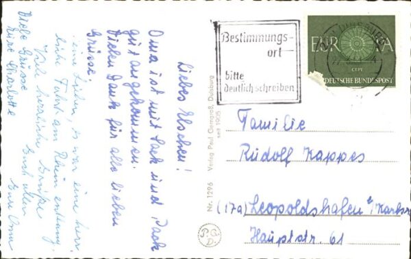 Duisburg Ruhr Rheinbrücke Schwanentor Hütte – Bild 2