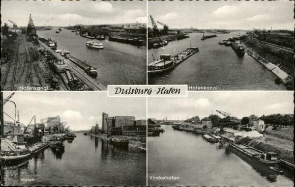 Duisburg Ruhr Hafen Schiffe