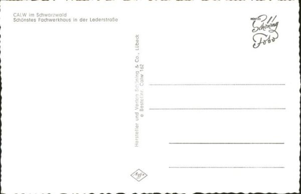 Calw Fachwerkhaus in Lederstrasse – Bild 2
