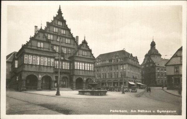 Paderborn Rathaus Gymnasium