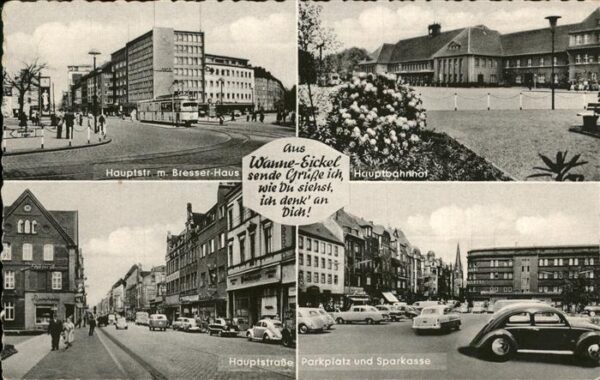 Wanne-Eickel Bresser-Haus Autos