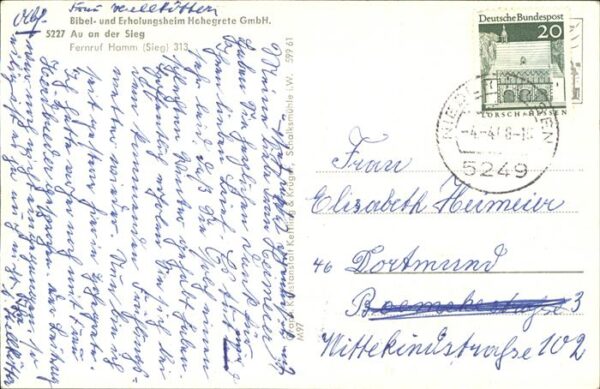 Au Siegkreis Bibel- und Erholungsheim Hohegrete GmbH – Bild 2