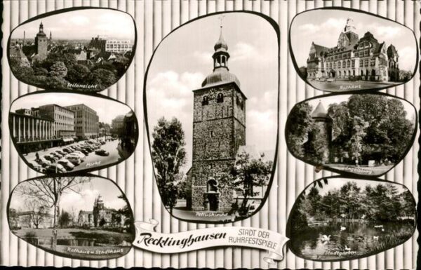 Recklinghausen Westfalen Ansichten Petruskirche
