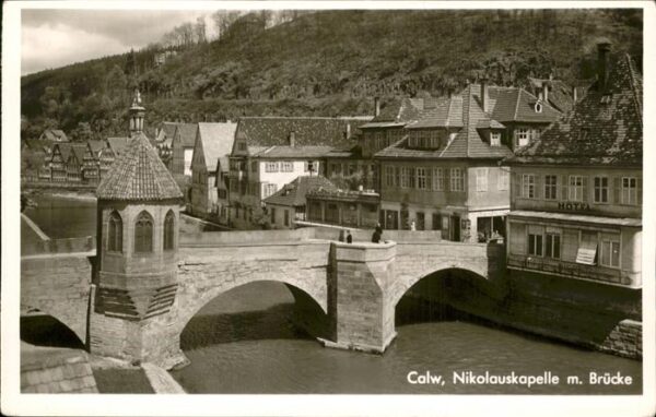 Calw Nikolauskapelle Brücke