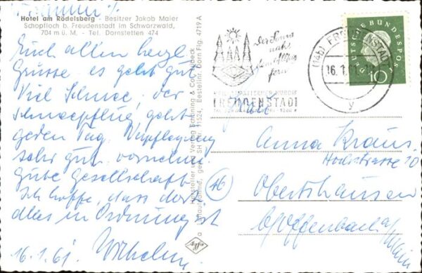 Schopfloch Freudenstadt Hotel am Rödelsberg Fliegeraufnahme Jak – Bild 2