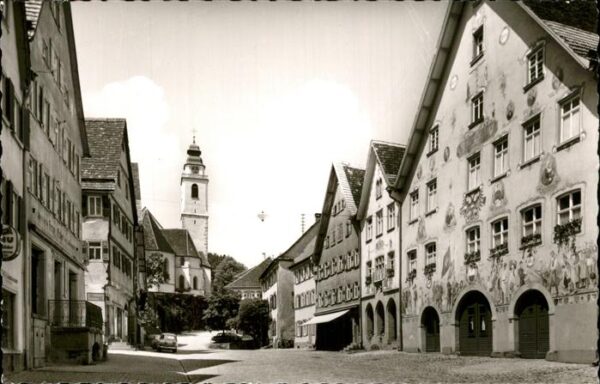 Horb Neckar Marktplatz Rathaus