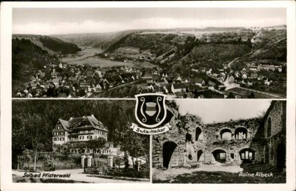 Sulz Neckar Solbad Pfisterwald Ruine Albeck Wappen