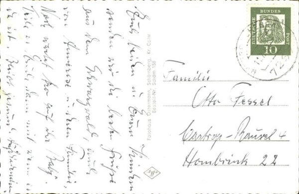 Schoemberg Schwarzwald Ansichten Wappen Kurpark Kurhaus – Bild 2