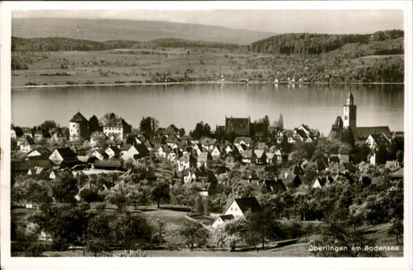 Ueberlingen Bodensee Panorama mit See