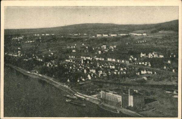 Koblenz Rhein Panorama Fliegeraufnahme