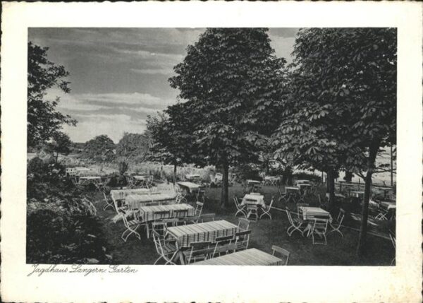 Luenen Jagdhaus Langern Gartenterrasse