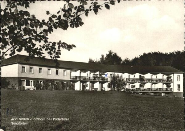 Paderborn Schloss Homborn Sanatorium