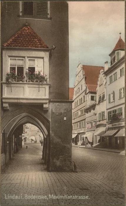 Lindau Bodensee Maximilianstrasse