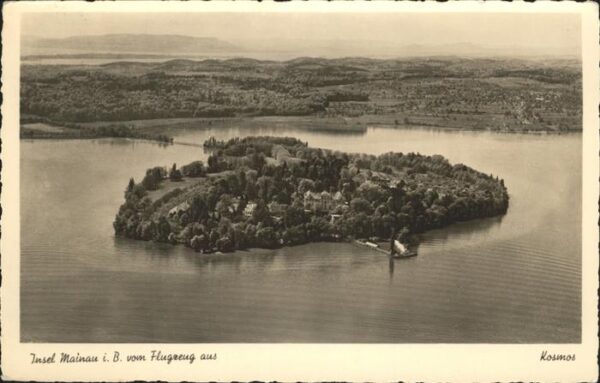 Insel Mainau Fliegeraufnahme