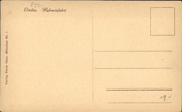Lindau Bodensee Hafeneinfahrt mit Leuchtturm – Bild 2