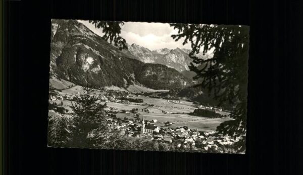 Hindelang mit Bad Oberdorf und Allgäuer Alpen