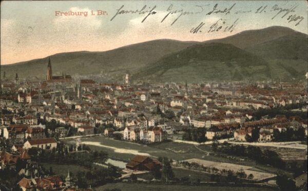 Freiburg Breisgau Panorama
