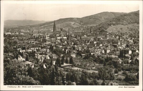 Freiburg Breisgau vom Lorettoberg