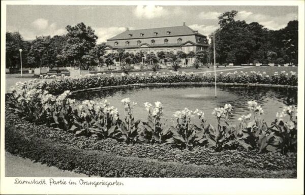 Darmstadt Partie im Orangeriegarten