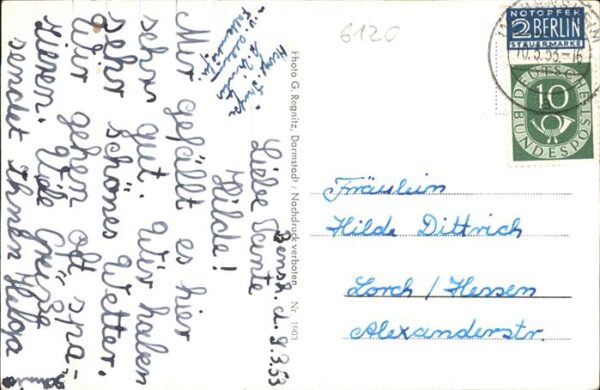 Odenwald Auerbacher Schloss Burg Frankenstein Ol – Bild 2