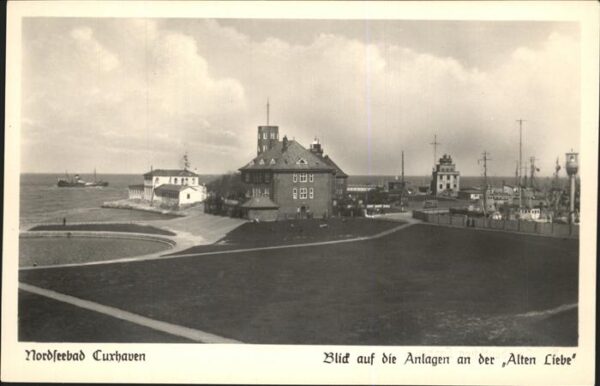 Cuxhaven Nordseebad Anlagen der Alten Liebe