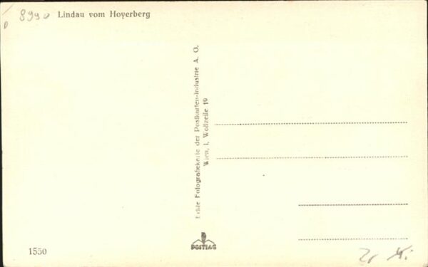 Lindau Bodensee vom Hoyerberg – Bild 2