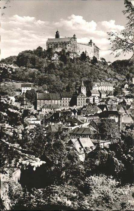 Kulmbach Blick zur Plassenbug