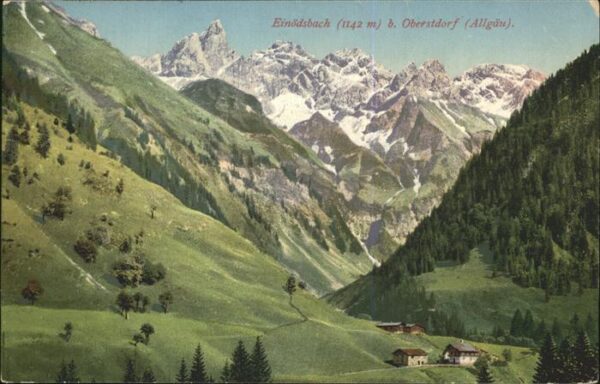 Einoedsbach Alpenpanorama