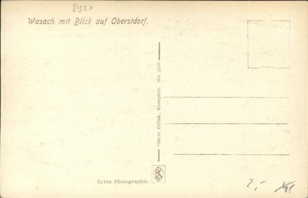 Wasach Oberstdorf mit Blick auf Oberstdorf – Bild 2