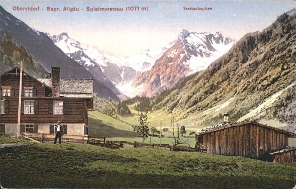 Oberstdorf Spielmannsau Trettachspitze