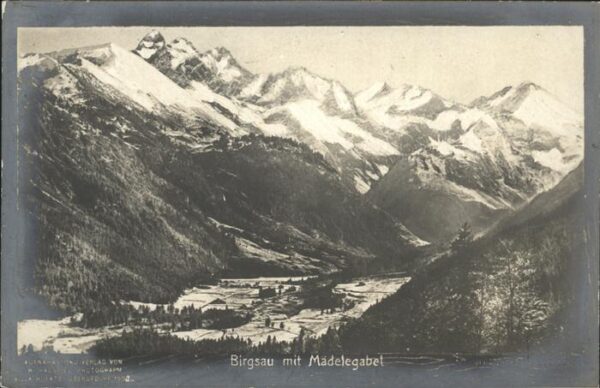 Birgsau mit Mädelegabel