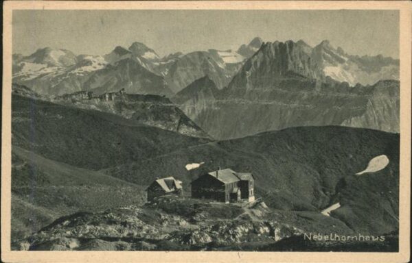 Nebelhornhaus mit Höfats