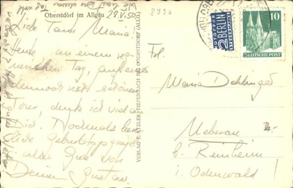 Oberstdorf Panorama Nebelhornhaus Kirchstrasse Fre – Bild 2