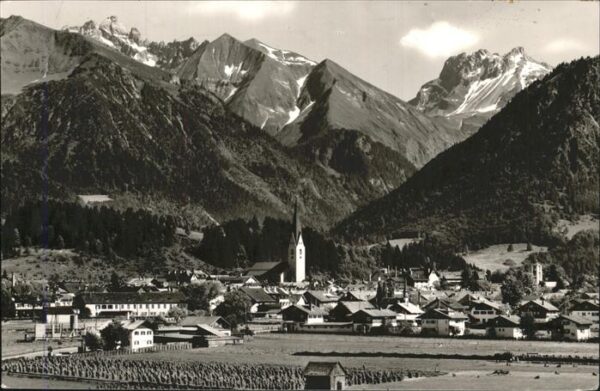 Oberstdorf mit Kratzer