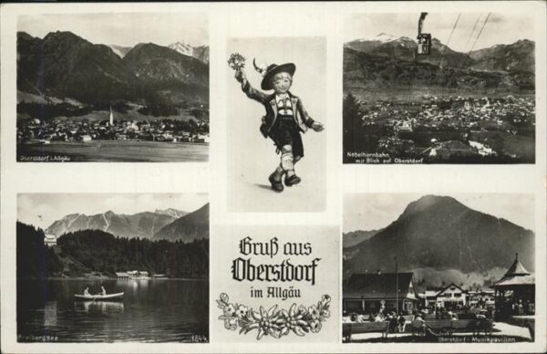 Oberstdorf Panorama Nebelhornbahn Freibergsee Musi