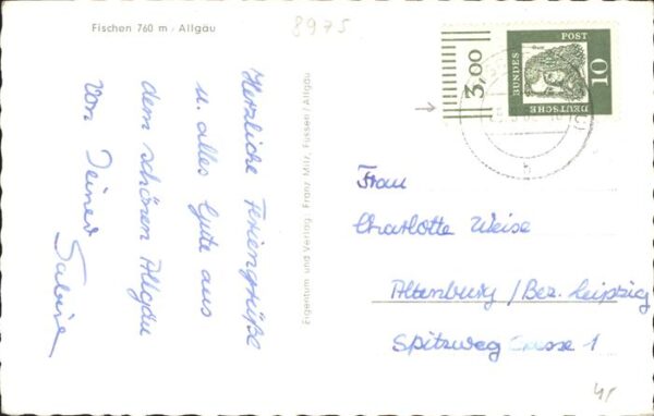 Fischen Allgaeu mit Alpenpanorama – Bild 2