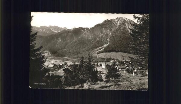 Hinterstein Bad Hindelang mit Alpenpanorama