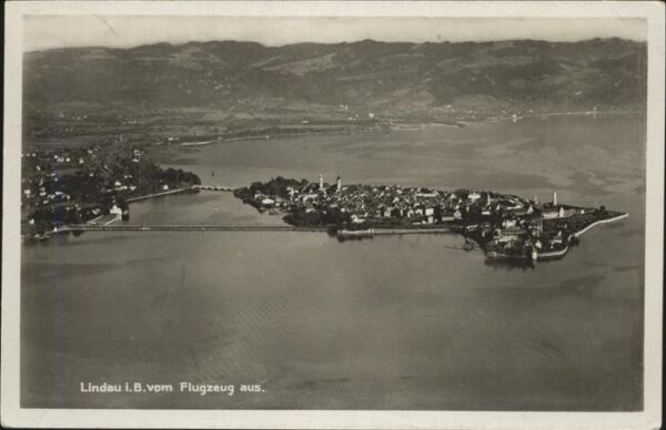 Lindau Bodensee Fliegeraufnahme