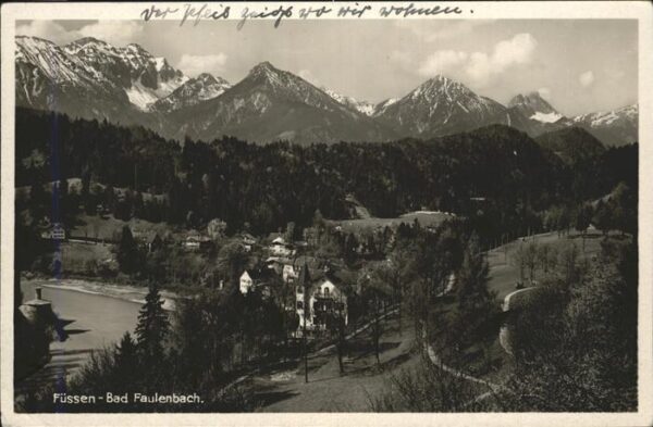 Fuessen Pension Wanner Faulenbach