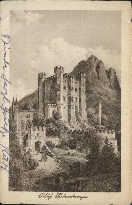 Fuessen Schloss Hohenschwangau