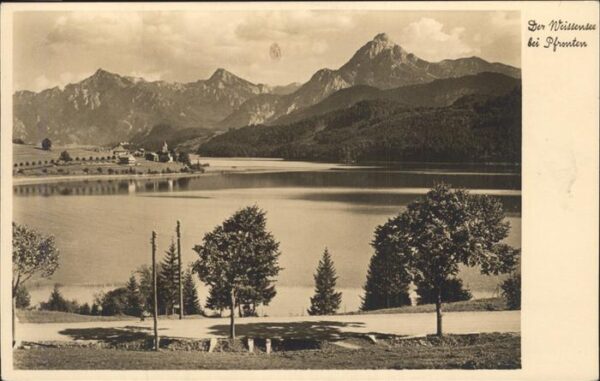 Pfronten Der Weissensee mit Säuling