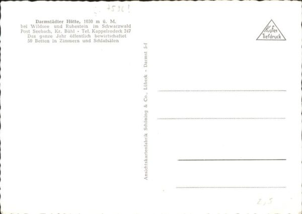 Seebach Ortenaukreis Darmstädter Hütte Hüttenesel Seebachtal – Bild 2