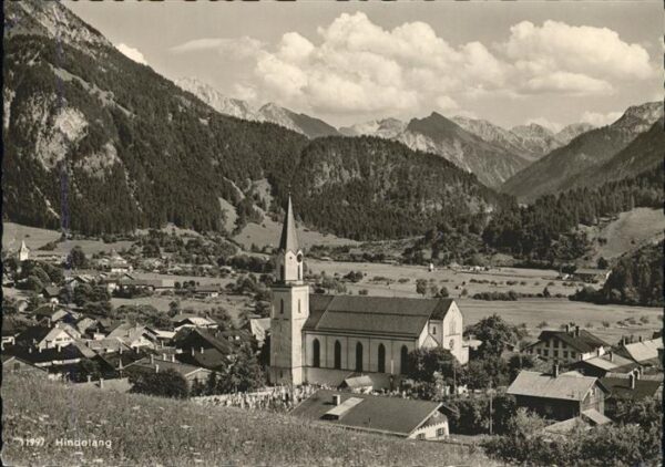 Hindelang mit Alpenpanorama