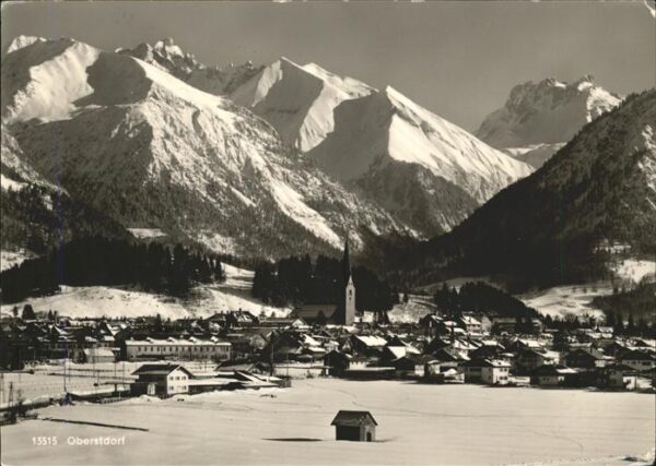 Oberstdorf mit Alpenpanorama
