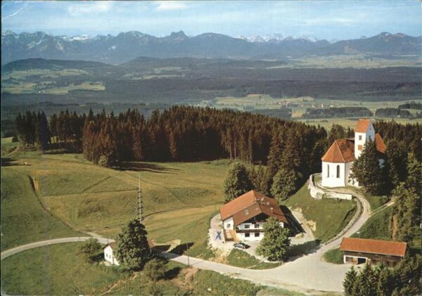 Bernbeuren Gasthof Auerberg Fliegeraufnahme