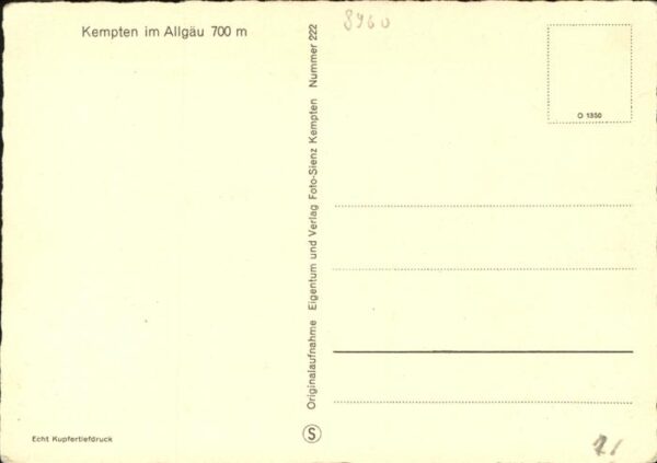 Kempten Allgaeu mit Alpenpanorama – Bild 2