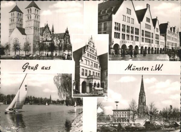 Muenster Westfalen Kirche Stadtweinhaus Prinzipalplatz Aus