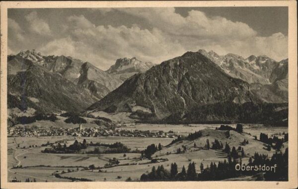 Oberstdorf mit Alpenpanorama