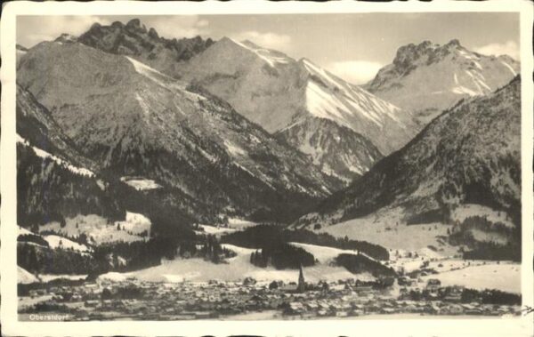 Oberstdorf mit Alpenpanorama